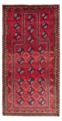 Tapis Belutsch - 163 x 91 cm - rouge