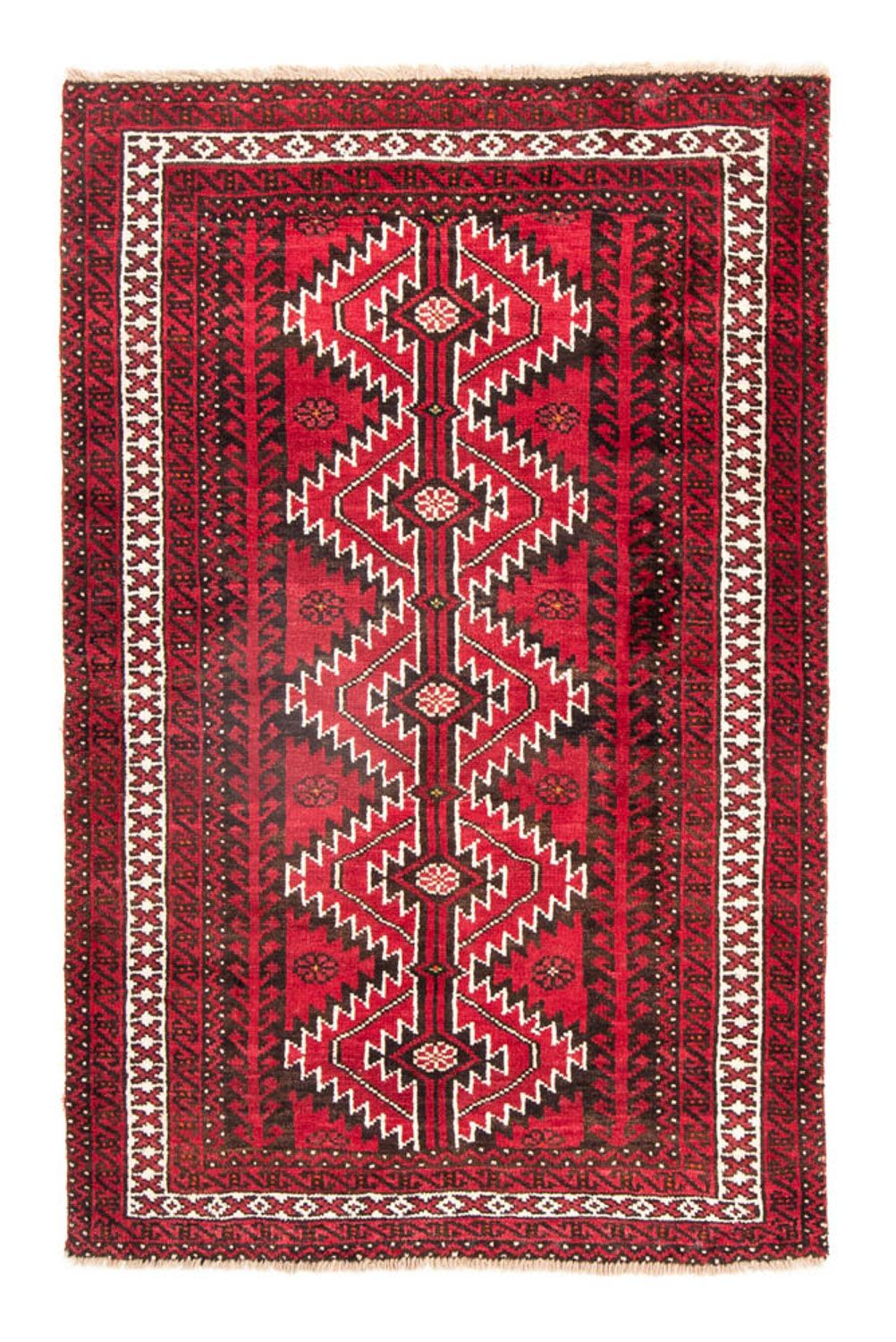 Tapis Belutsch - 187 x 121 cm - rouge
