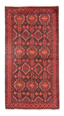 Tapis de couloir Tapis Belutsch - 190 x 104 cm - rouge