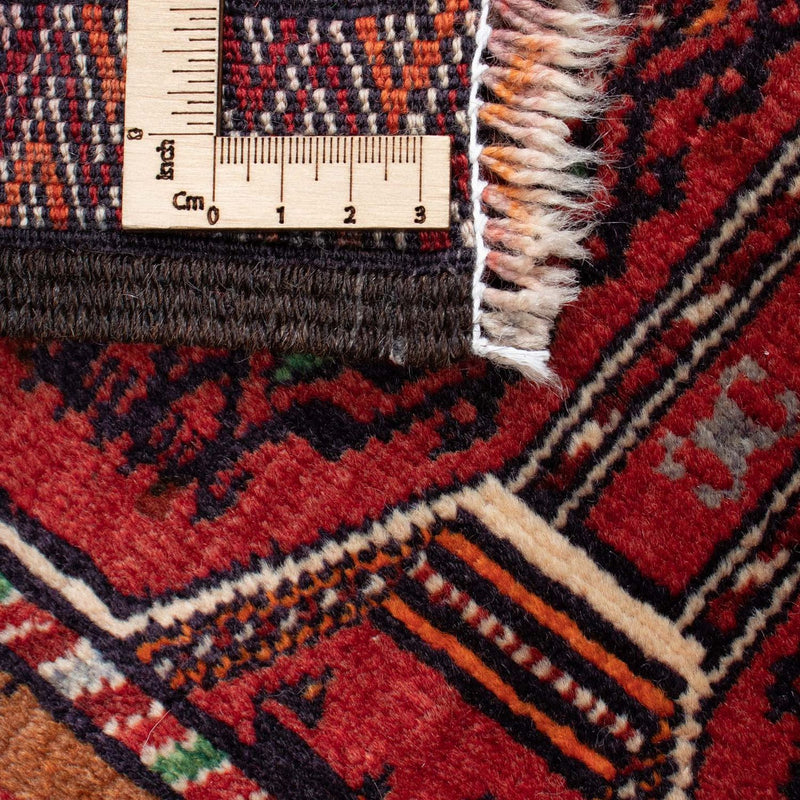 Tapis Belutsch - 134 x 94 cm - rouge foncé