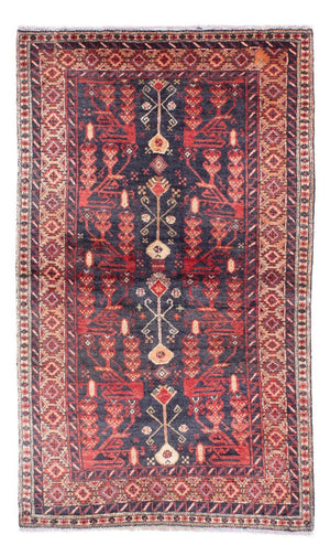 Tapis Belutsch - 150 x 85 cm - bleu foncé