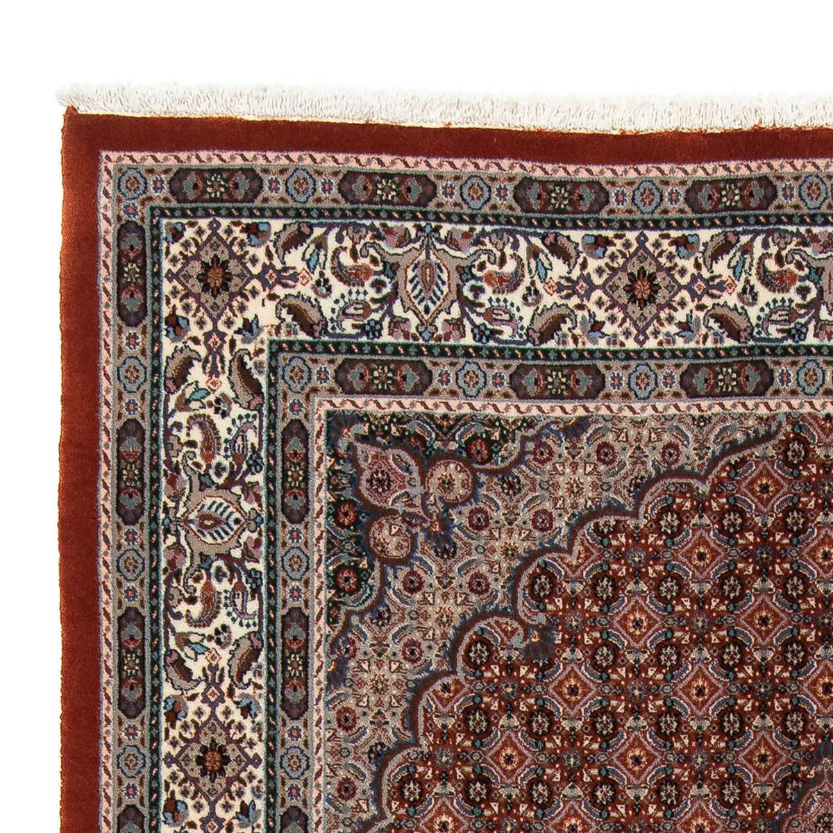 Tapis persan - Classique - 197 x 148 cm - rouge foncé