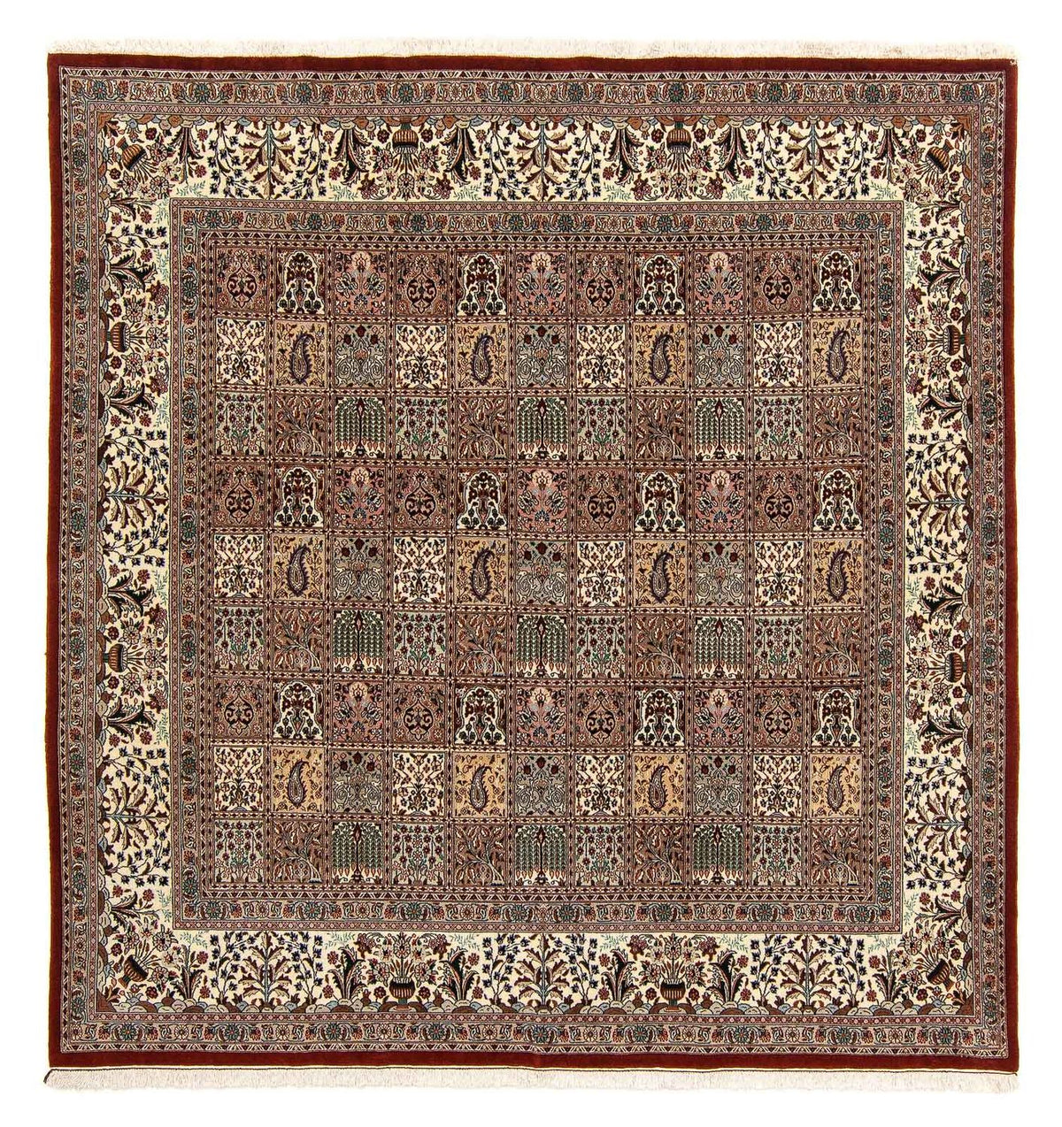 Tapis persan - Classique carré  - 250 x 249 cm - multicolore