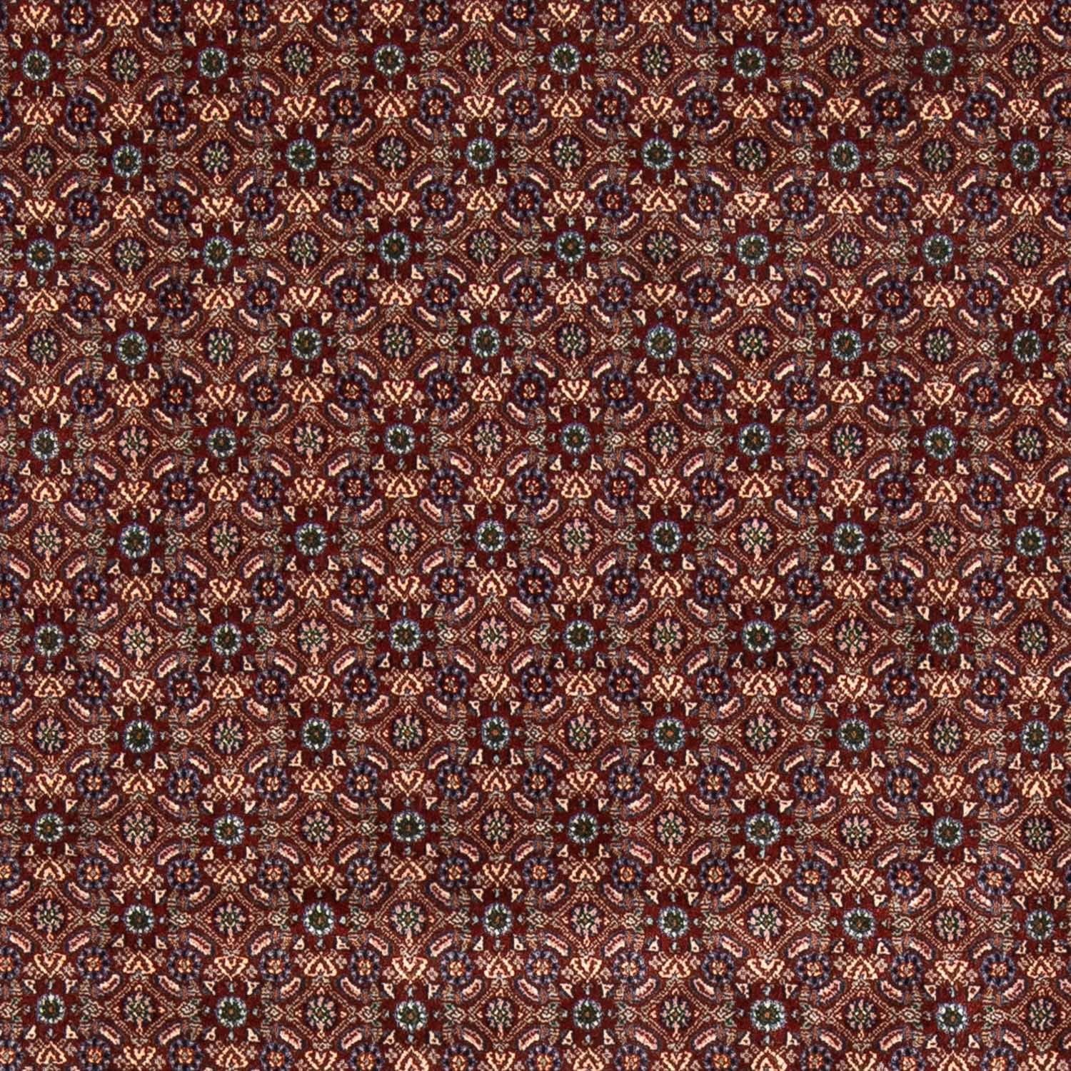 Tapis persan - Classique carré  - 197 x 196 cm - rouge foncé