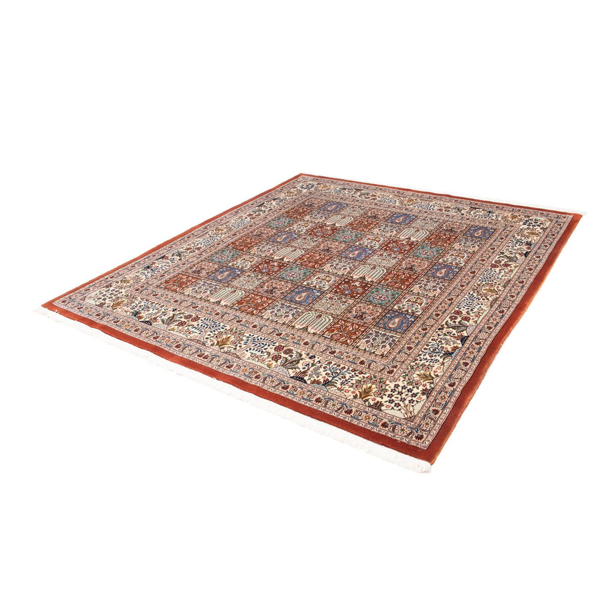 Tapis persan - Classique carré  - 214 x 197 cm - multicolore
