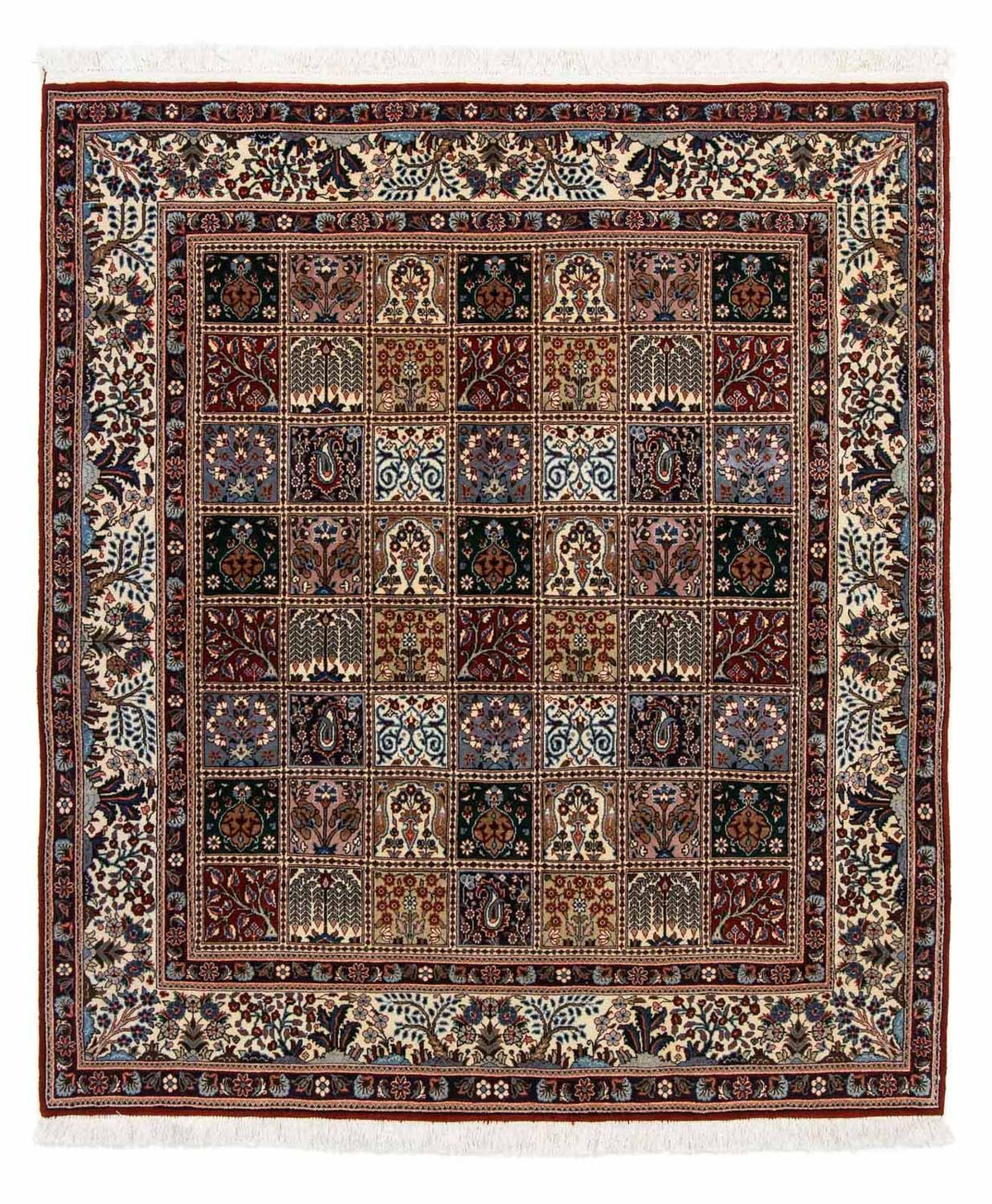 Tapis persan - Classique - 205 x 178 cm - multicolore