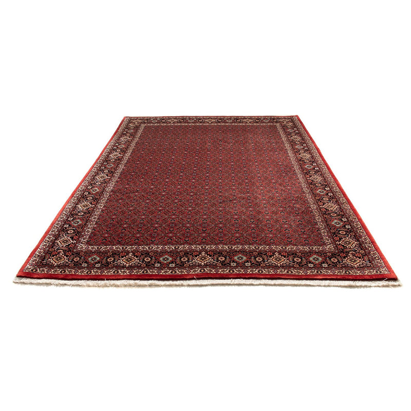 Tapis persan - Bidjar - 295 x 203 cm - rouge foncé