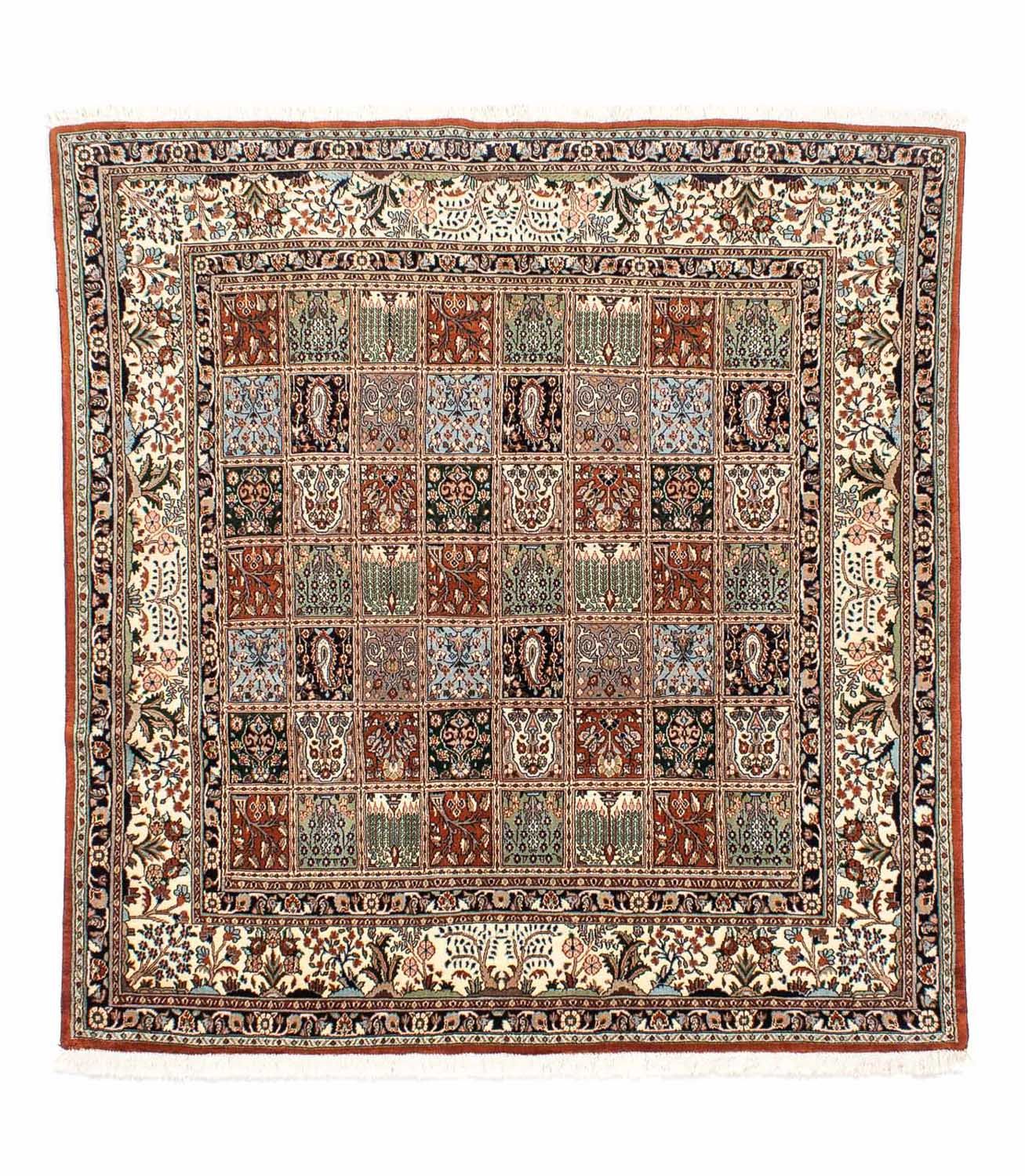 Tapis persan - Classique carré  - 195 x 189 cm - multicolore