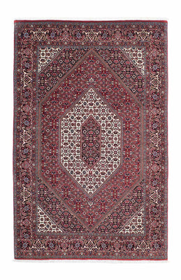 Tapis persan - Bidjar - 200 x 130 cm - rouge clair