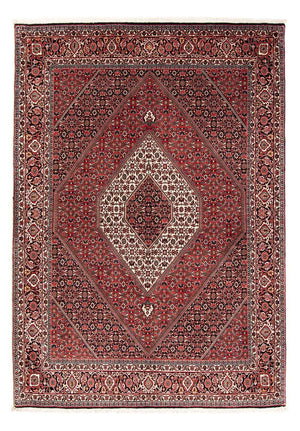Tapis persan - Bidjar - 243 x 170 cm - rouge clair