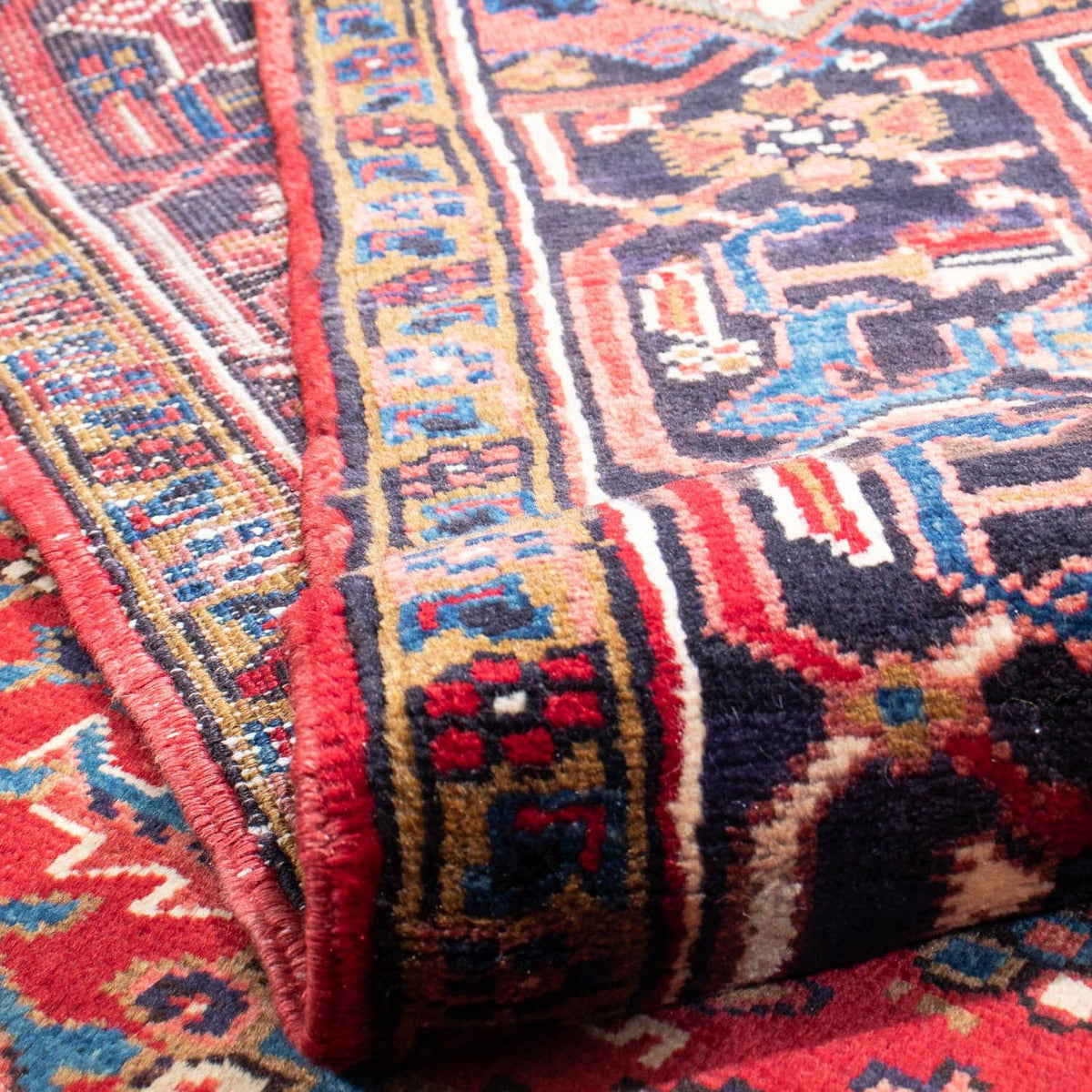 Tapis persan - Nomadic - 275 x 217 cm - rouge