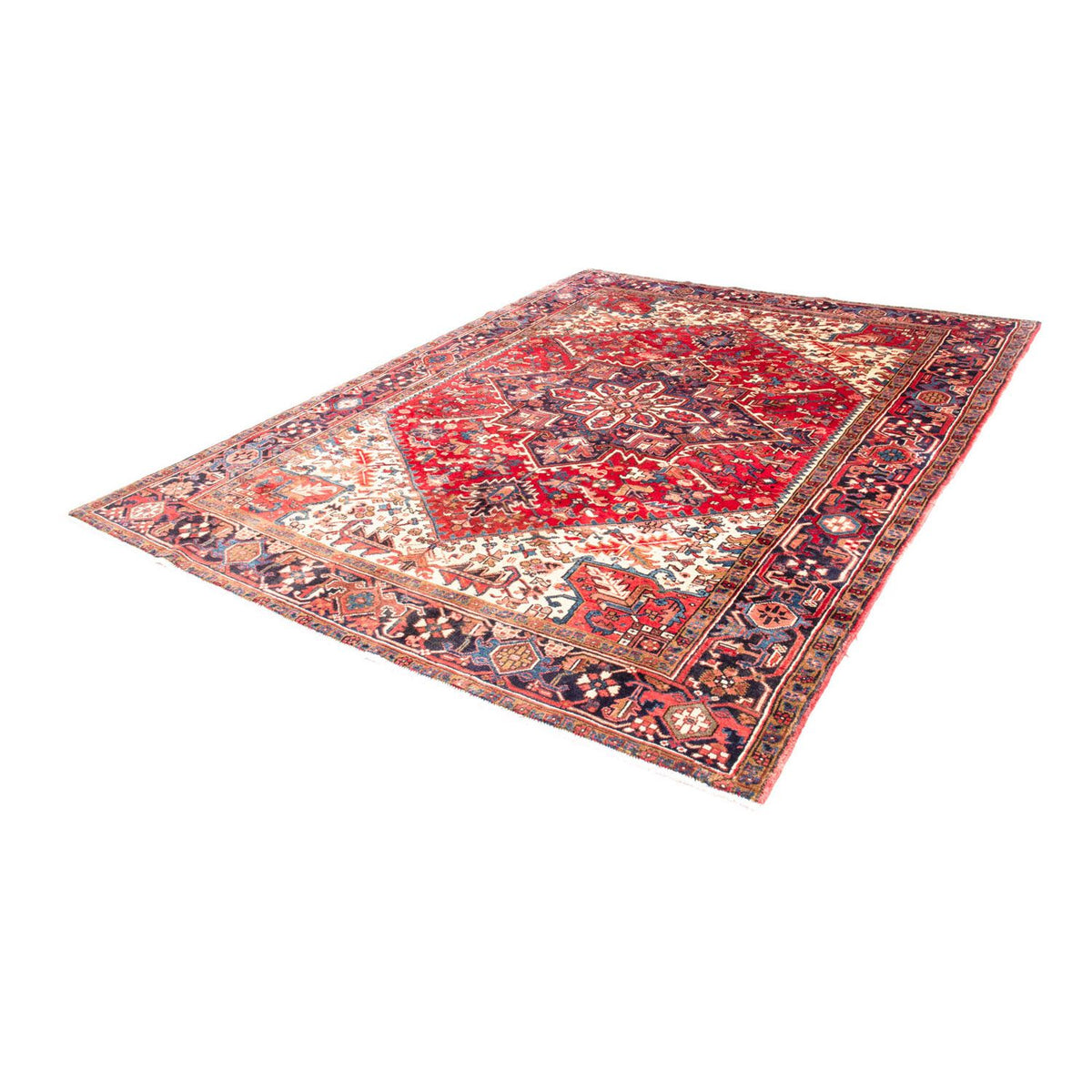 Tapis persan - Nomadic - 275 x 217 cm - rouge