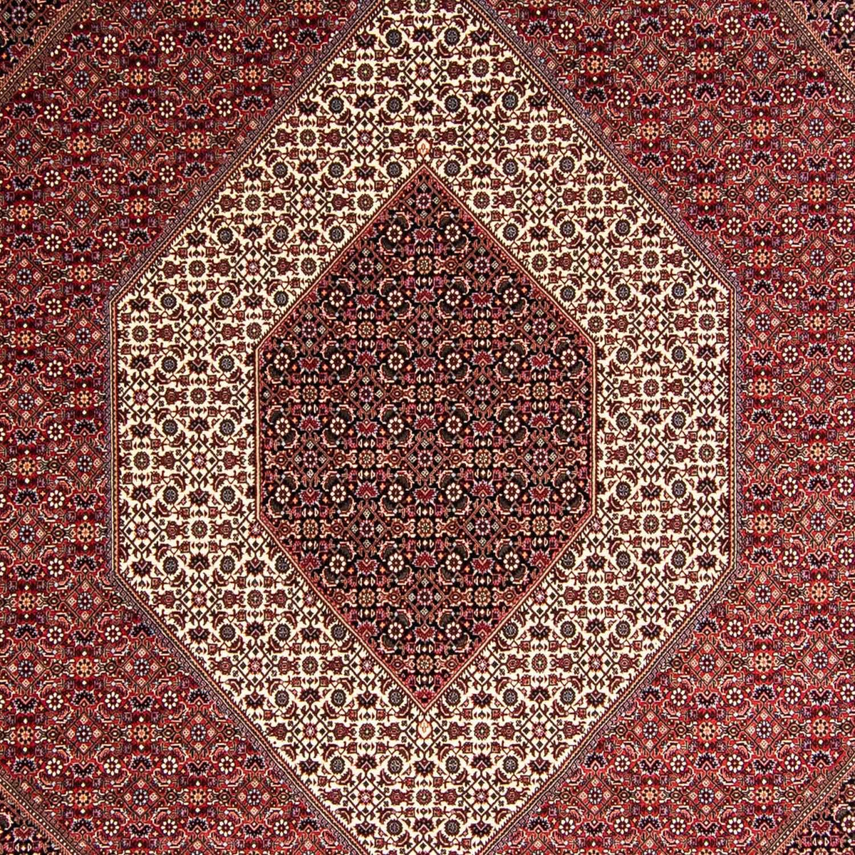 Tapis persan - Bidjar - 354 x 248 cm - rouge clair