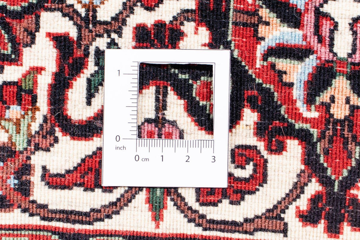 Tapis persan - Bidjar - 354 x 248 cm - rouge clair