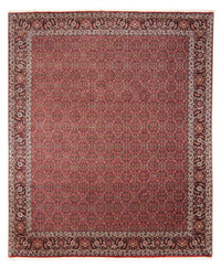 Tapis persan - Bidjar - 300 x 252 cm - rouge foncé