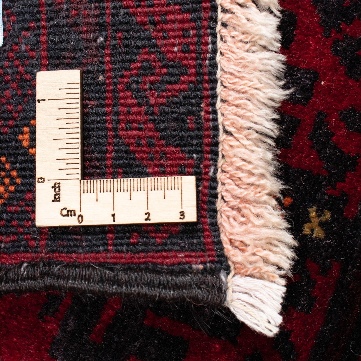Tapis Belutsch - 148 x 92 cm - rouge foncé