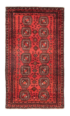 Tapis de couloir Tapis Belutsch - 197 x 109 cm - rouge
