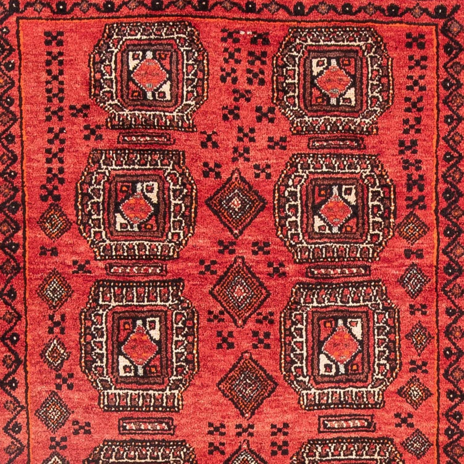 Tapis de couloir Tapis Belutsch - 197 x 109 cm - rouge
