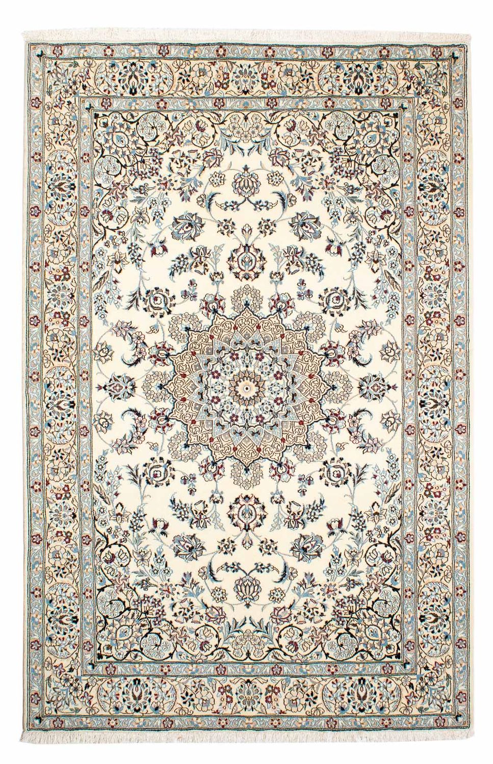 Tapis persan - Nain - Royal - 232 x 156 cm - beige