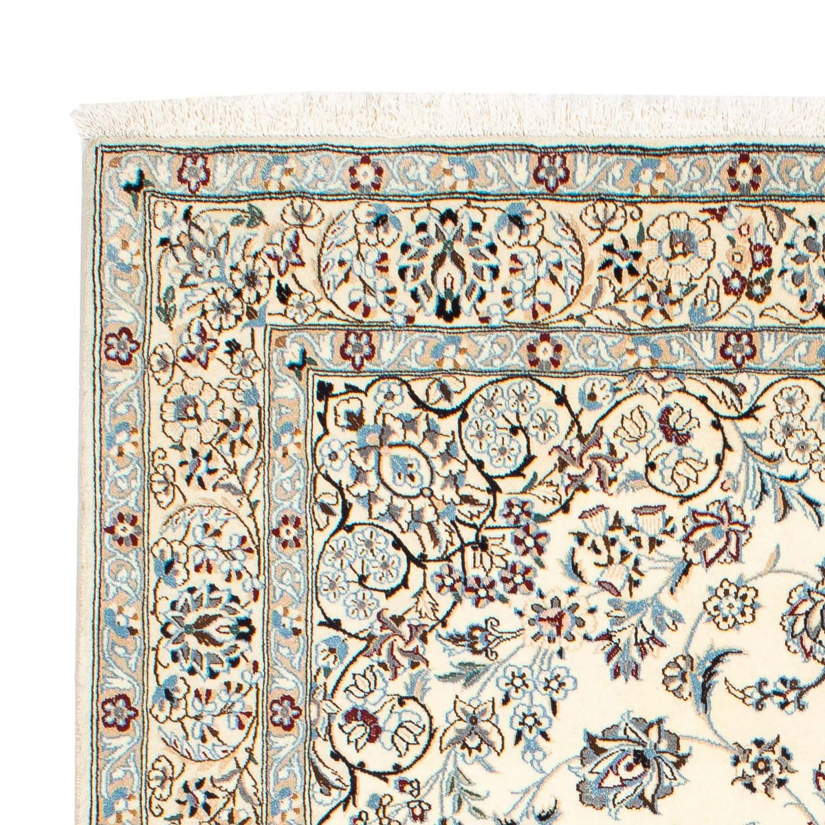 Tapis persan - Nain - Royal - 232 x 156 cm - beige