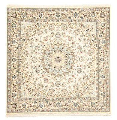 Tapis persan - Nain - Royal carré  - 203 x 202 cm - beige