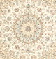 Tapis persan - Nain - Royal carré  - 203 x 202 cm - beige