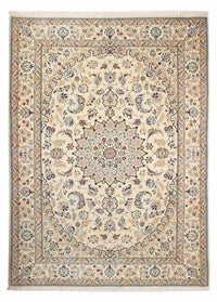 Tapis persan - Nain - Royal - 236 x 176 cm - beige