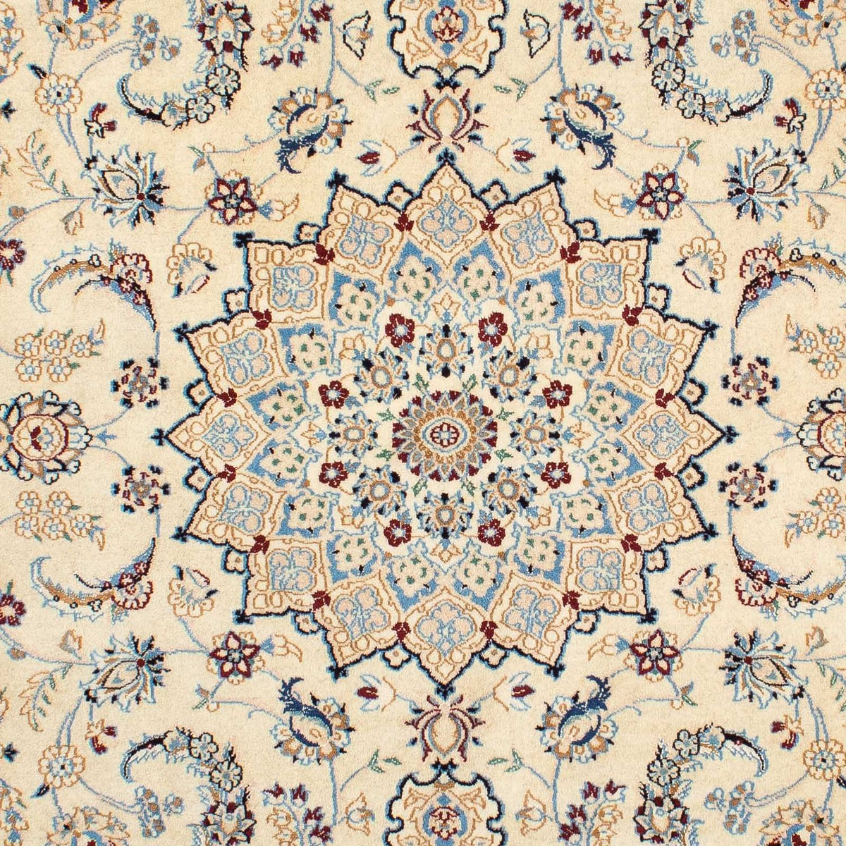 Tapis persan - Nain - Royal - 236 x 176 cm - beige