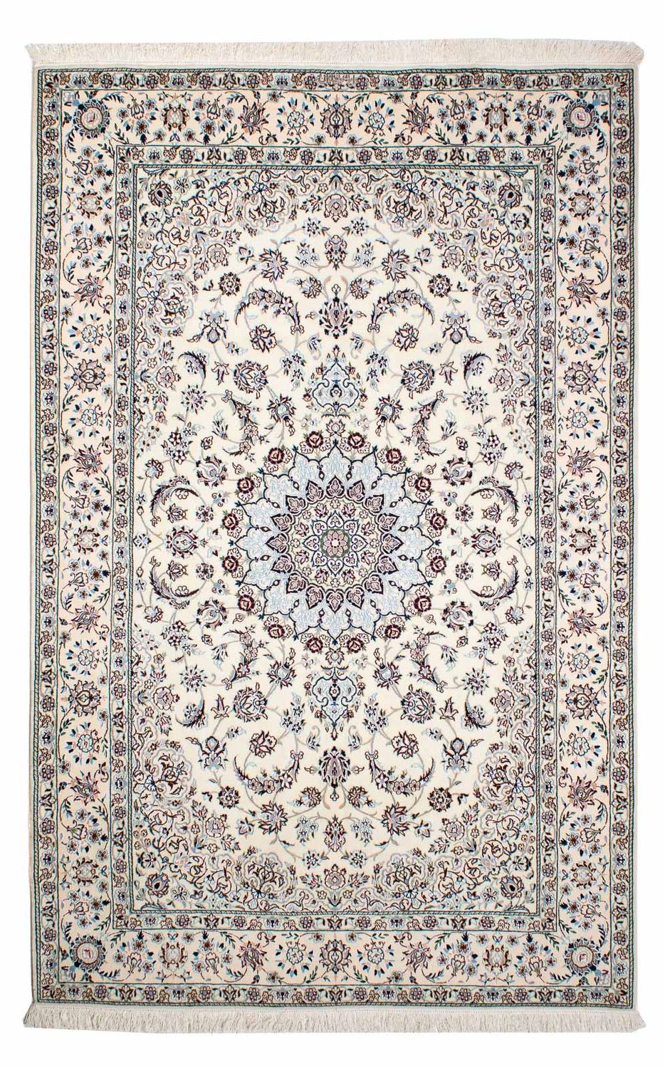Tapis persan - Nain - Premium - 239 x 157 cm - beige