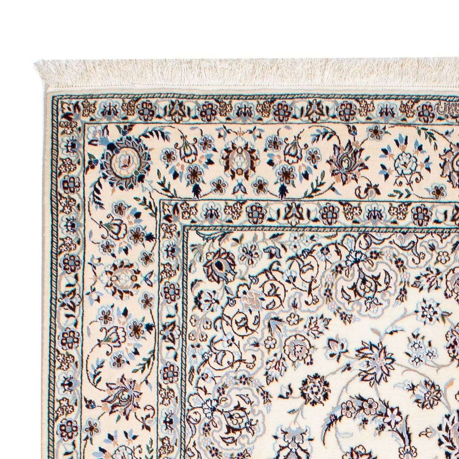 Tapis persan - Nain - Premium - 239 x 157 cm - beige