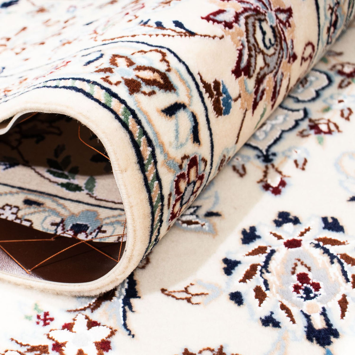 Tapis persan - Nain - Premium - 239 x 157 cm - beige