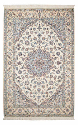 Tapis persan - Nain - Premium - 235 x 153 cm - beige