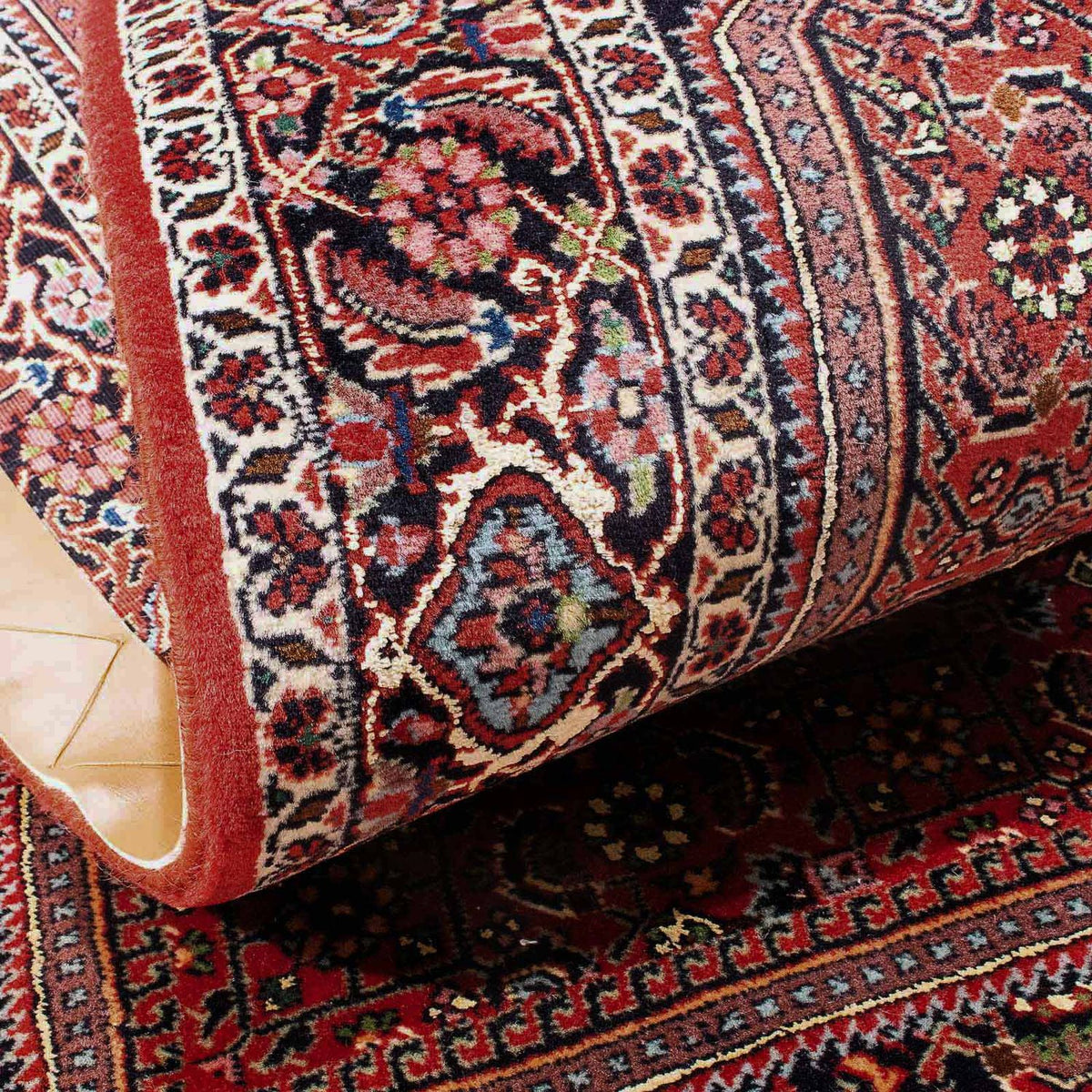 Tapis persan - Bidjar - 181 x 108 cm - rouge