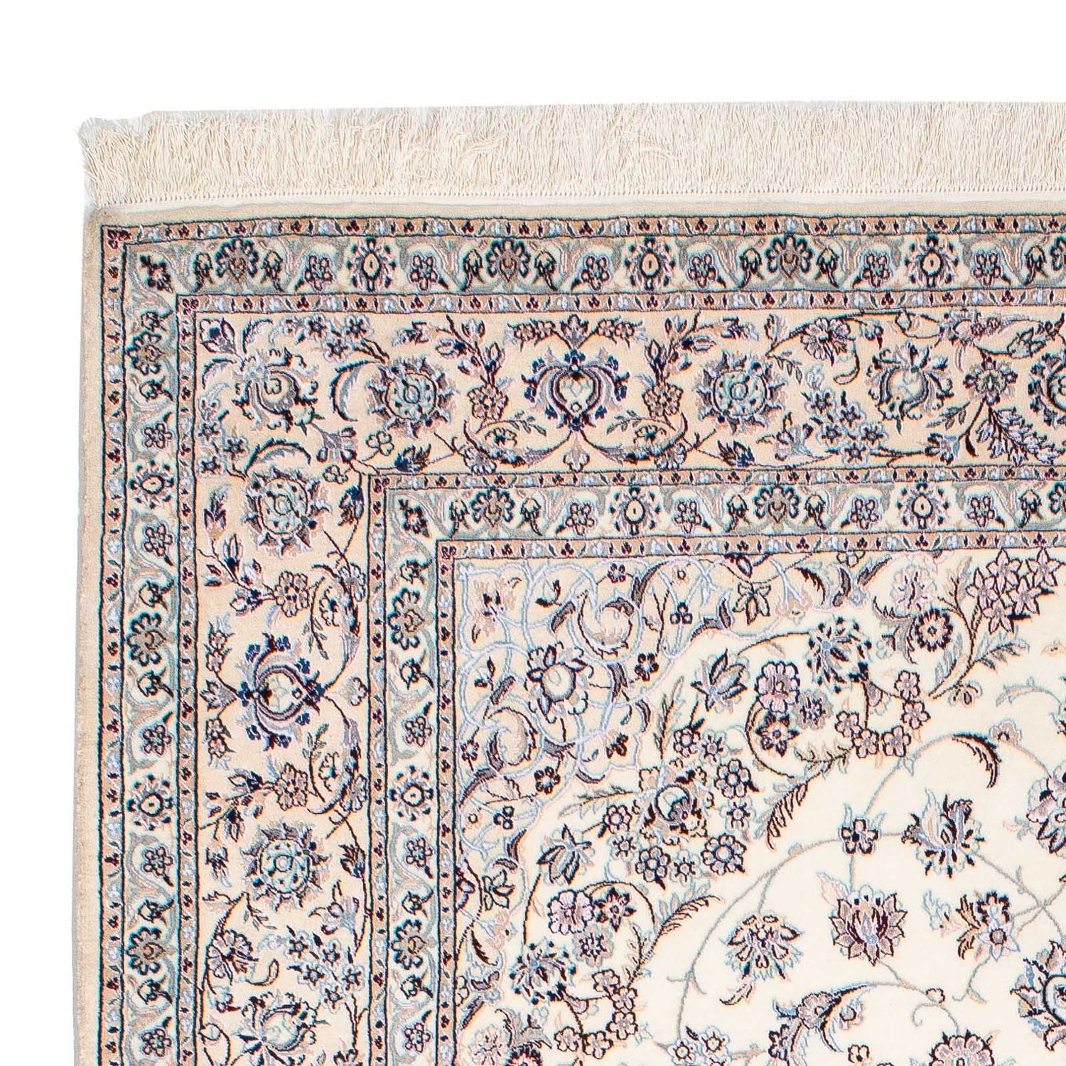 Tapis persan - Nain - Premium - 269 x 174 cm - beige