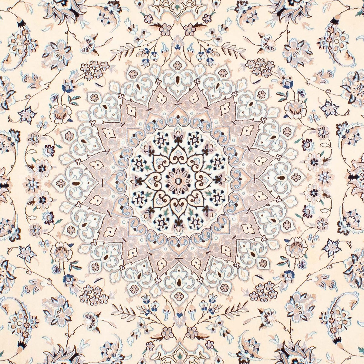 Tapis persan - Nain - Premium - 255 x 171 cm - beige