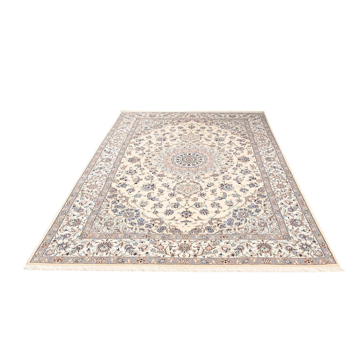 Tapis persan - Nain - Premium - 255 x 171 cm - beige