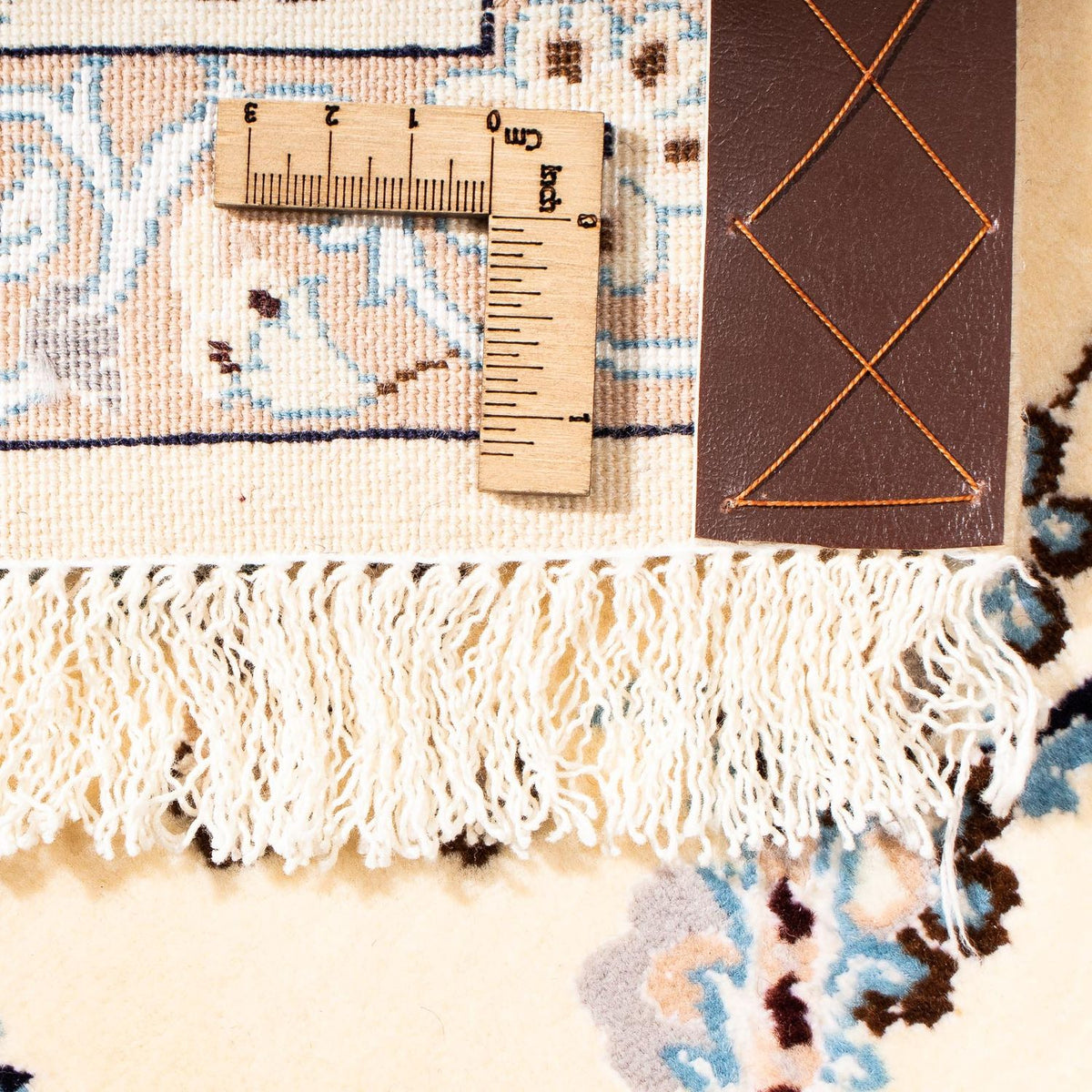 Tapis persan - Nain - Premium - 255 x 171 cm - beige