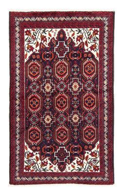 Tapis de couloir Tapis Belutsch - 178 x 102 cm - rouge