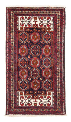 Tapis de couloir Tapis Belutsch - 193 x 101 cm - rouge