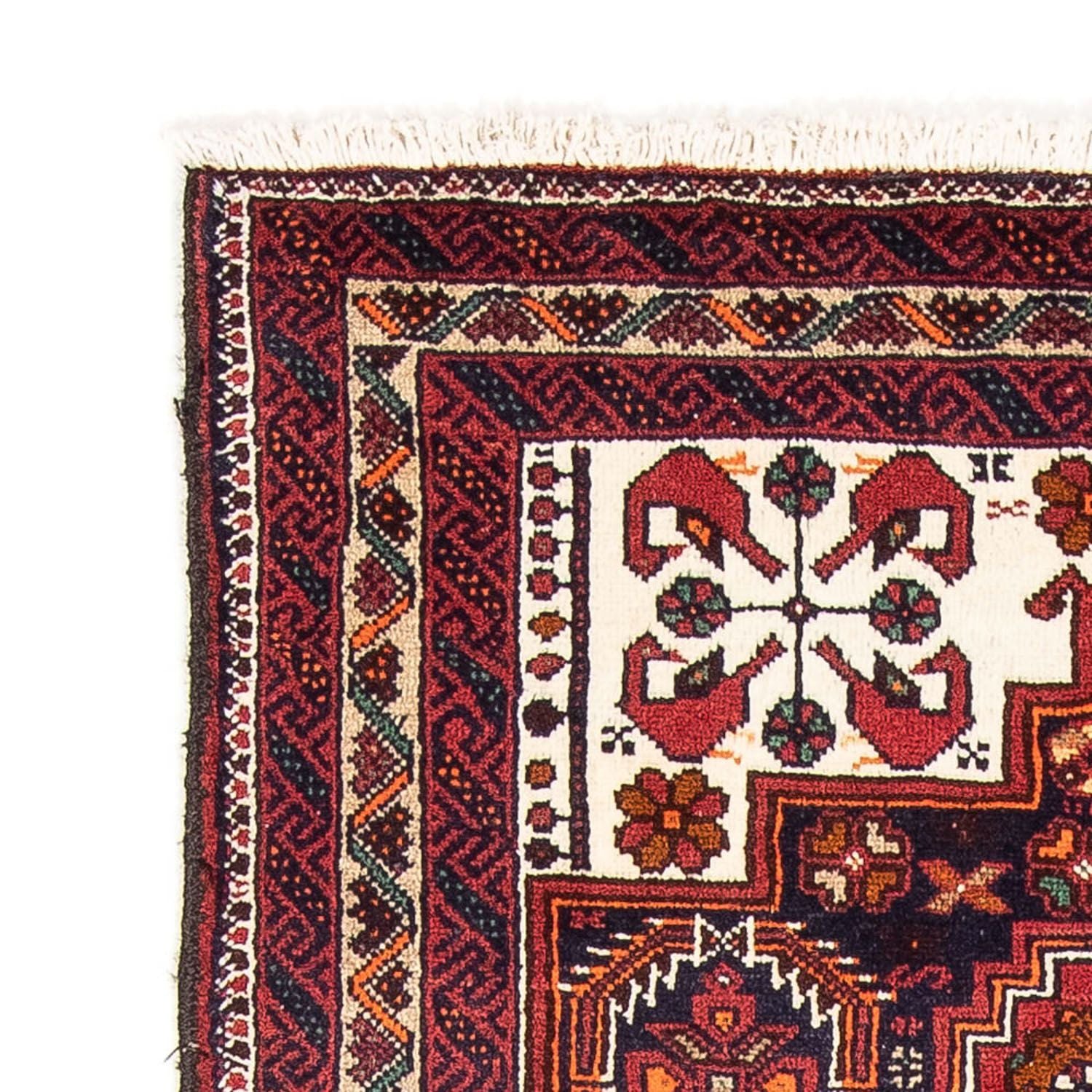 Tapis de couloir Tapis Belutsch - 193 x 101 cm - rouge