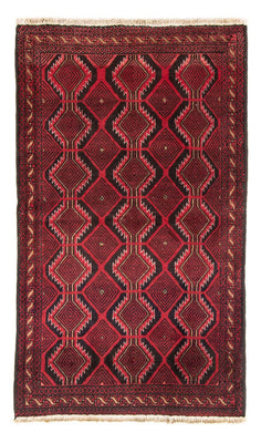 Tapis de couloir Tapis Belutsch - 184 x 103 cm - rouge
