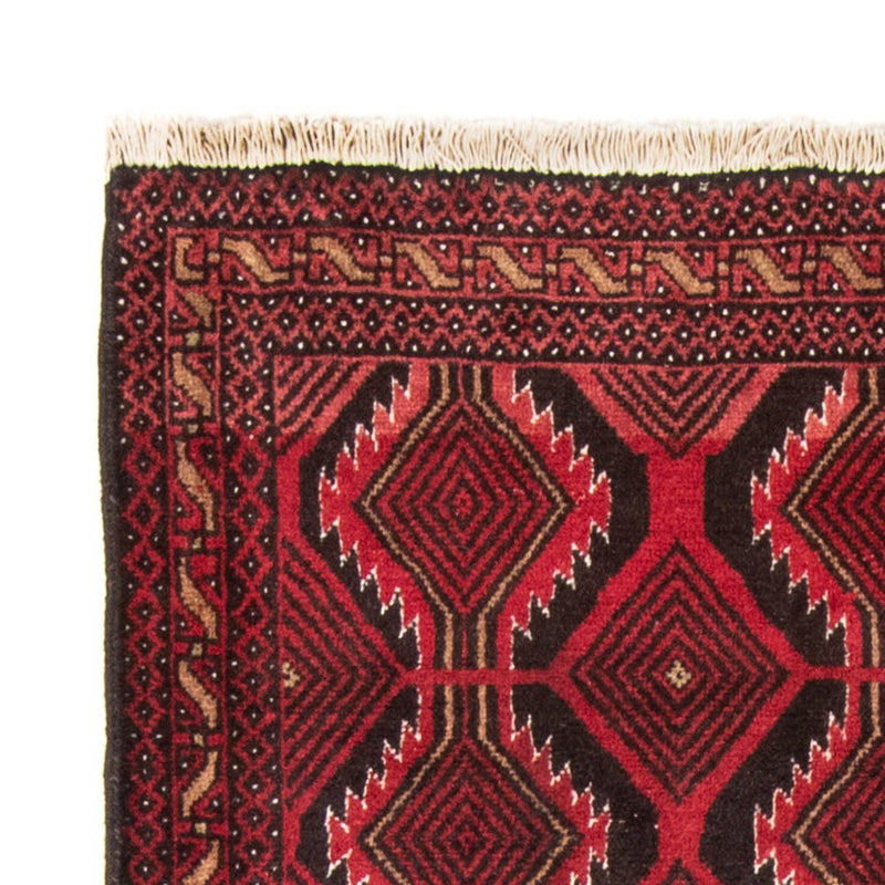 Tapis de couloir Tapis Belutsch - 184 x 103 cm - rouge