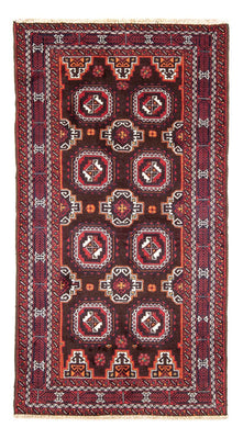 Tapis de couloir Tapis Belutsch - 192 x 101 cm - rouge