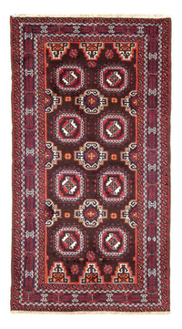 Tapis de couloir Tapis Belutsch - 192 x 101 cm - rouge