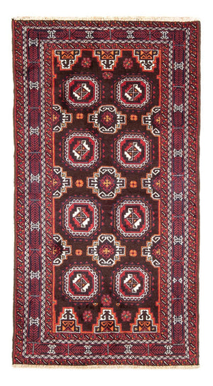 Tapis de couloir Tapis Belutsch - 192 x 101 cm - rouge
