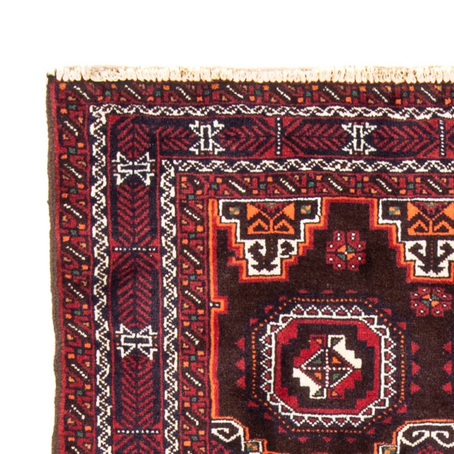 Tapis de couloir Tapis Belutsch - 192 x 101 cm - rouge
