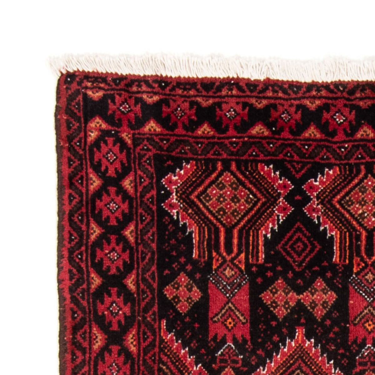 Tapis de couloir Tapis Belutsch - 182 x 100 cm - rouge foncé