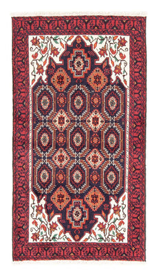 Tapis de couloir Tapis Belutsch - 177 x 94 cm - rouge