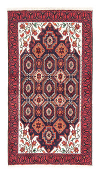 Tapis de couloir Tapis Belutsch - 177 x 94 cm - rouge