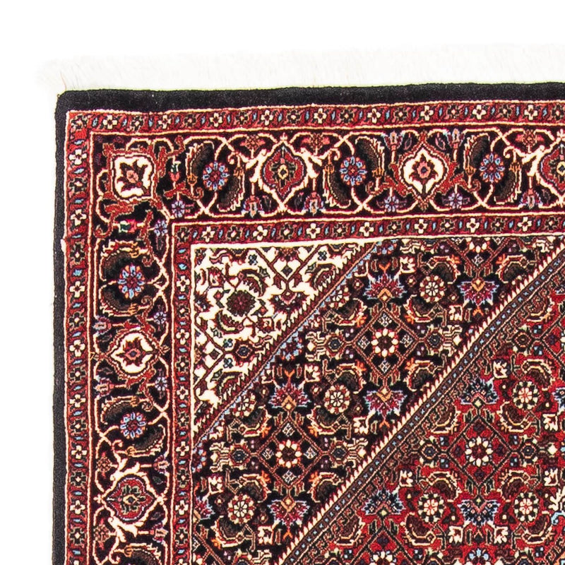 Tapis de couloir Tapis persan - Bidjar - 180 x 107 cm - rouge foncé